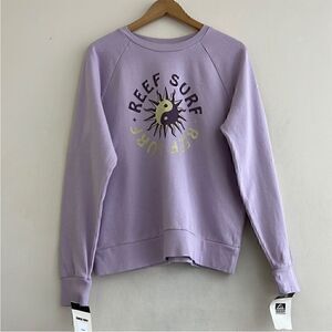 NWT Reef Logo Sweatshirt Size L (junior)